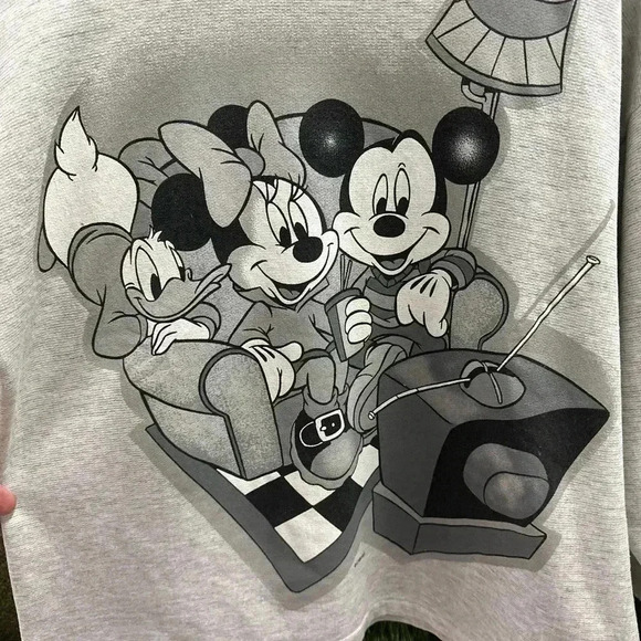Vintage Disney Mickey Minnie Mouse Donald Duck Crewneck - Picture 4 of 5